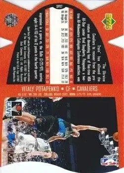 Back of Vitaly Potapenko