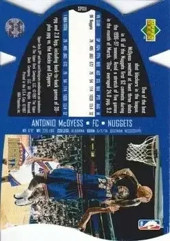 Back of Antonio McDyess