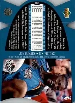 Back of Joe Dumars