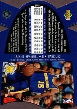 Back of Latrell Sprewell