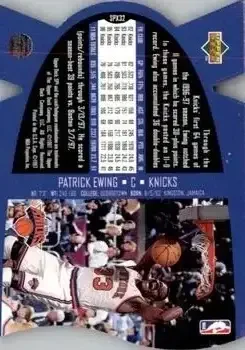 Back of Patrick Ewing