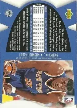 Back of Larry Johnson