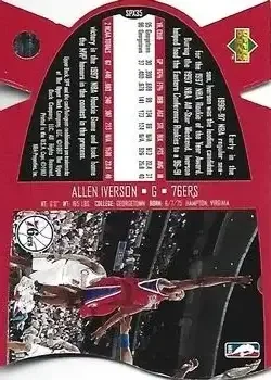 Back of Allen Iverson