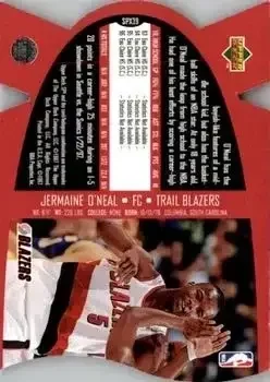 Back of Jermaine O'Neal