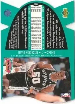 Back of David Robinson