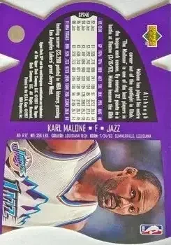 Back of Karl Malone