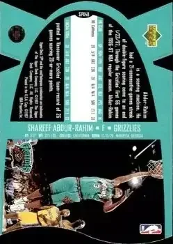 Back of Shareef Abdur-Rahim