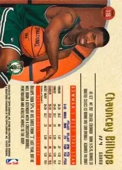 Back of Chauncey Billups