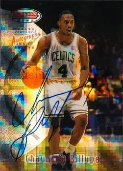 1997-98 Bowman's Best #116 Autograph Atomic Refractors Chauncey Billups