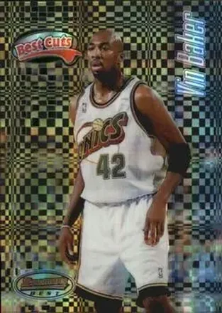 1997-98 Bowman's Best #BC1 Best Cuts Atomic Refractors Vin Baker
