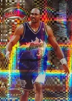 1997-98 Bowman's Best #BC4 Best Cuts Atomic Refractors Karl Malone