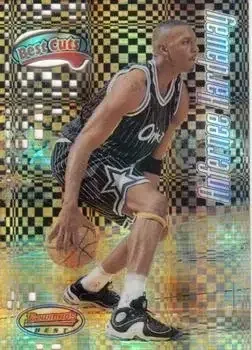 1997-98 Bowman's Best #BC6 Best Cuts Atomic Refractors Anfernee Hardaway