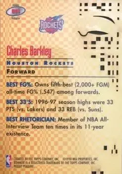 Back of Charles Barkley
