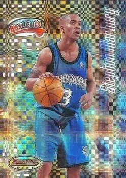 1997-98 Bowman's Best #BC9 Best Cuts Atomic Refractors Stephon Marbury