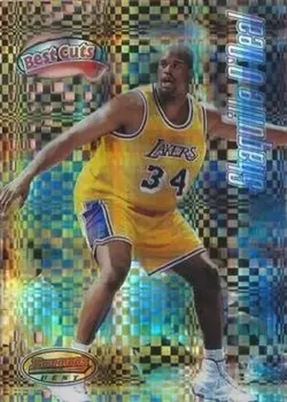 1997-98 Bowman's Best #BC10 Best Cuts Atomic Refractors Shaquille O'Neal