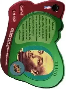 Back of Vin Baker
