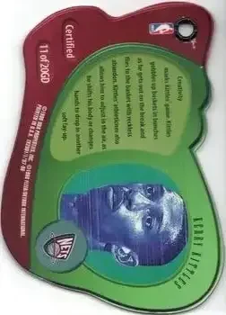 Back of Kerry Kittles