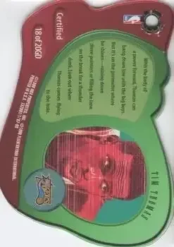 Back of Tim Thomas
