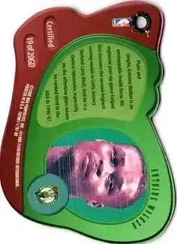 Back of Antoine Walker