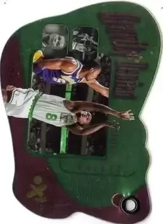 1997-98 E-X2001 #19 GD Gravity Denied Antoine Walker