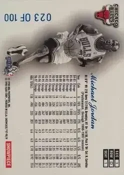 Back of Michael Jordan