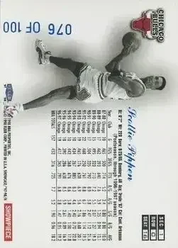 Back of Scottie Pippen