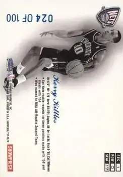 1997-98 Flair Showcase - Legacy Collection Row 0 #17 - Kerry Kittles - New Jersey Nets - Back