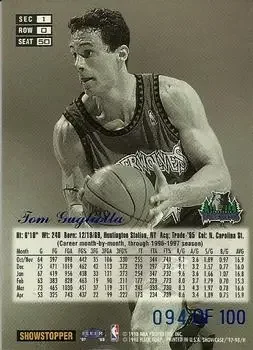 Back of Tom Gugliotta