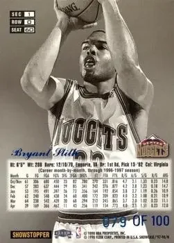 Back of Bryant Stith