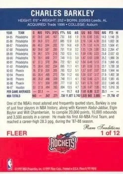 Back of Charles Barkley