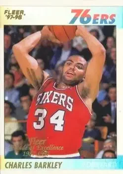 1997-98 Fleer #1 1997-98 Fleer Charles Barkley