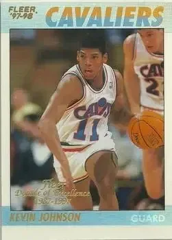 1997-98 Fleer #4 1997-98 Fleer Kevin Johnson