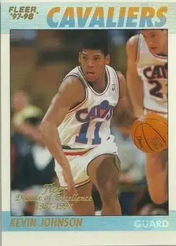 1997-98 Fleer #4 1997-98 Fleer Kevin Johnson