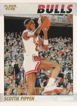 1997-98 Fleer #9 1997-98 Fleer Scottie Pippen
