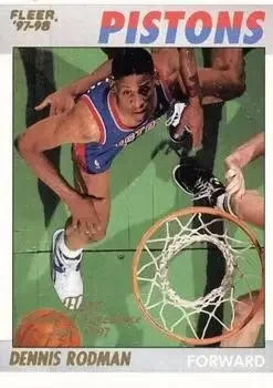1997-98 Fleer #10 1997-98 Fleer Dennis Rodman