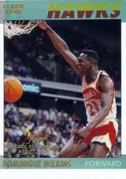 1997-98 Fleer #12 1997-98 Fleer Dominique Wilkins