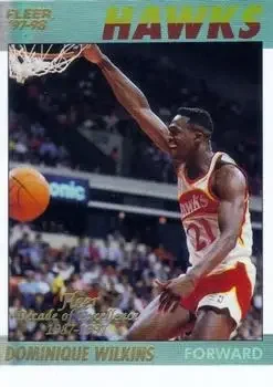 1997-98 Fleer #12 1997-98 Fleer Dominique Wilkins