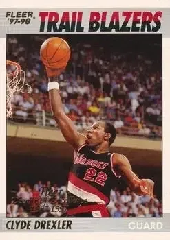 1997-98 Fleer #2 1997-98 Fleer Clyde Drexler