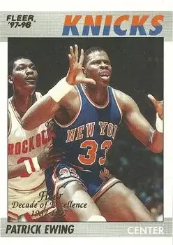 1997-98 Fleer #3 1997-98 Fleer Patrick Ewing