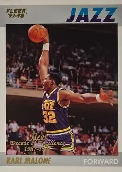 1997-98 Fleer #6 1997-98 Fleer Karl Malone