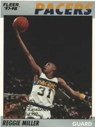 1997-98 Fleer #7 1997-98 Fleer Reggie Miller