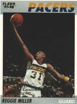 1997-98 Fleer #7 1997-98 Fleer Reggie Miller