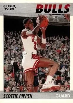 1997-98 Fleer #9 1997-98 Fleer Scottie Pippen