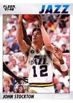 1997-98 Fleer #11 1997-98 Fleer John Stockton