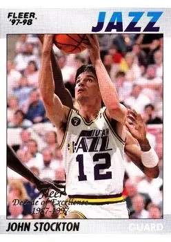 1997-98 Fleer #11 1997-98 Fleer John Stockton
