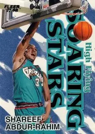 1997-98 Fleer #1 HFSS 1997-98 Fleer Shareef Abdur-Rahim