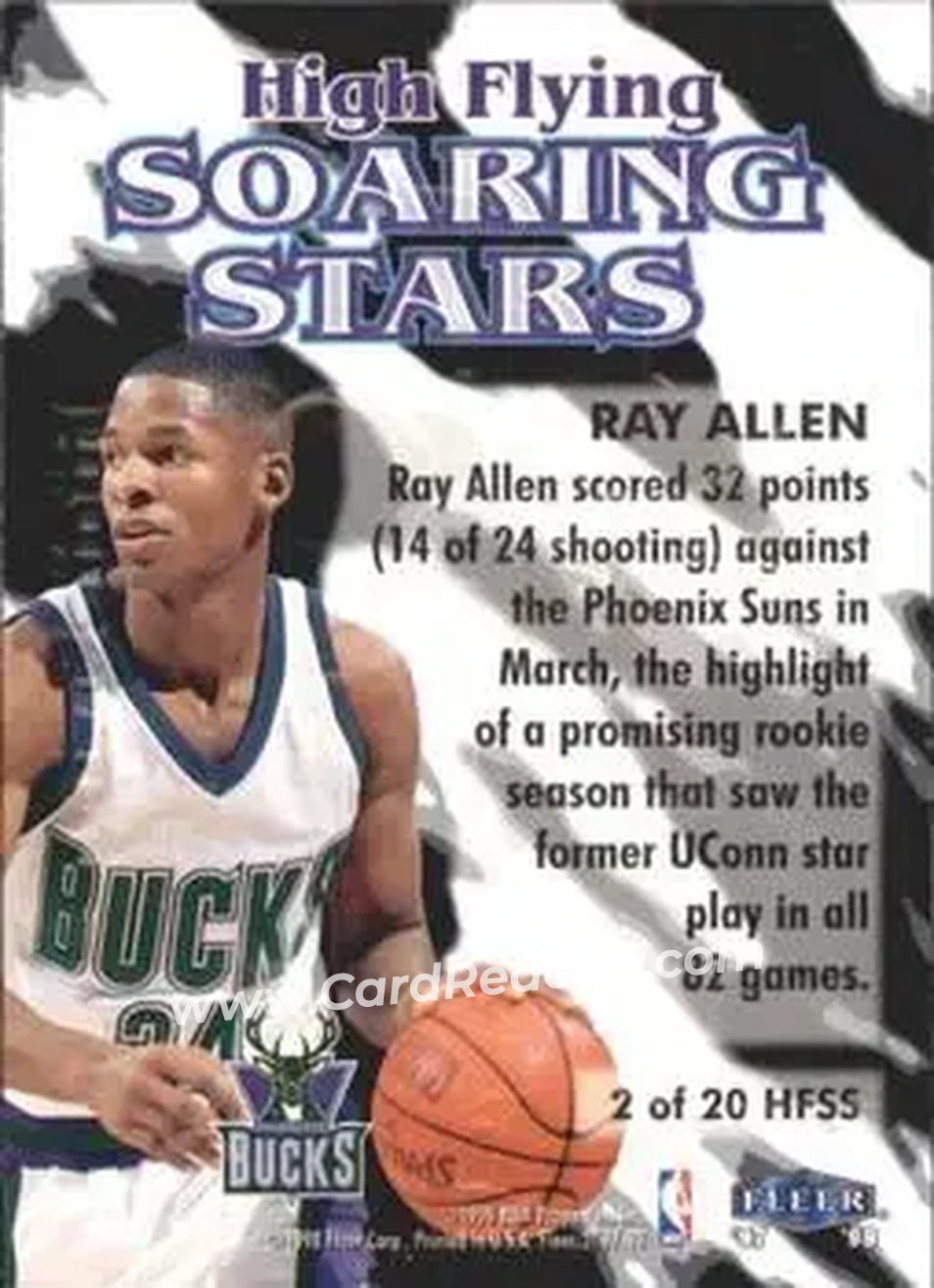 Back of Ray Allen