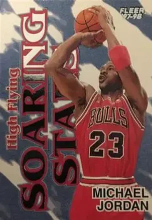 1997-98 Fleer #9 HFSS 1997-98 Fleer Michael Jordan