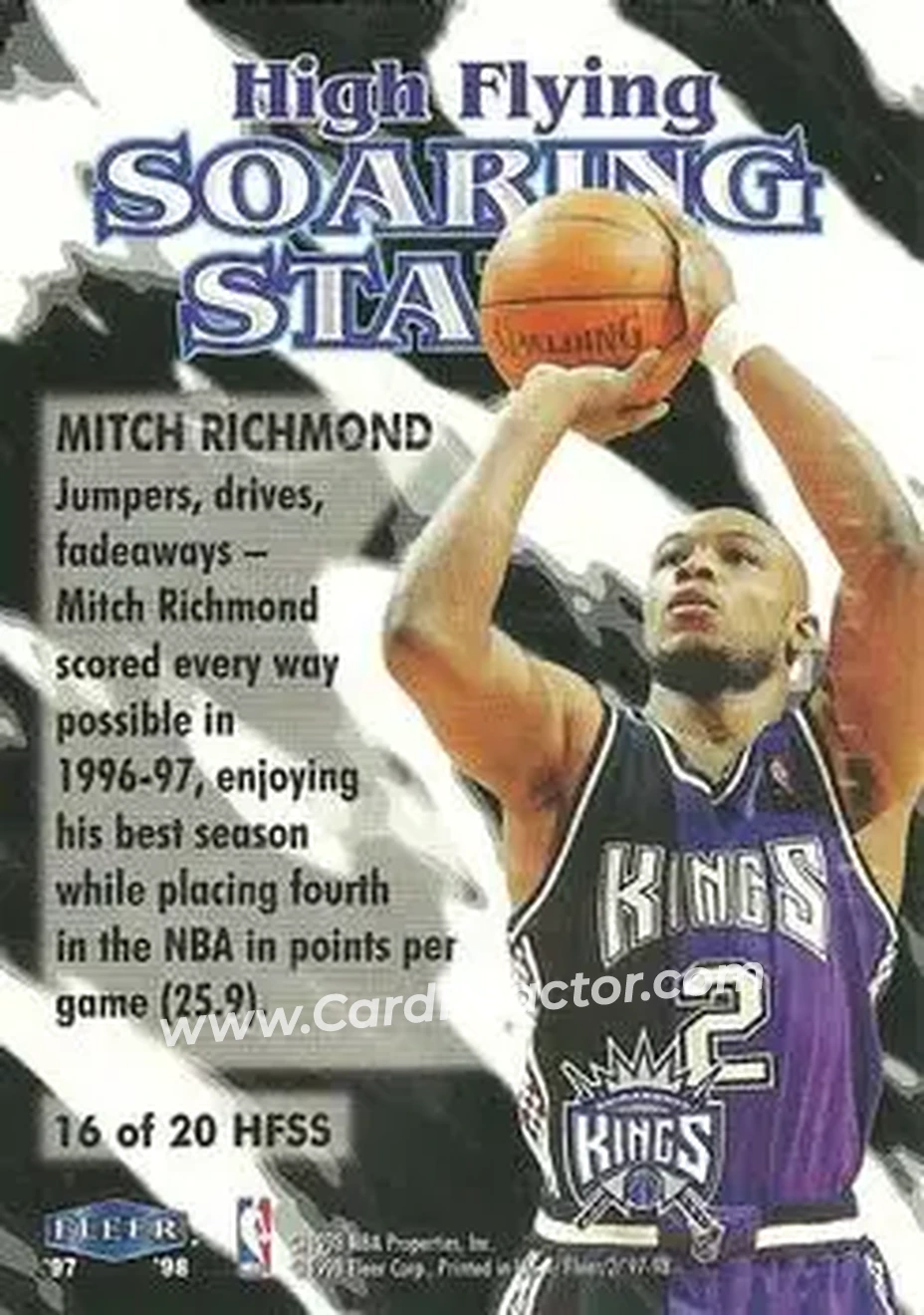 Back of Mitch Richmond