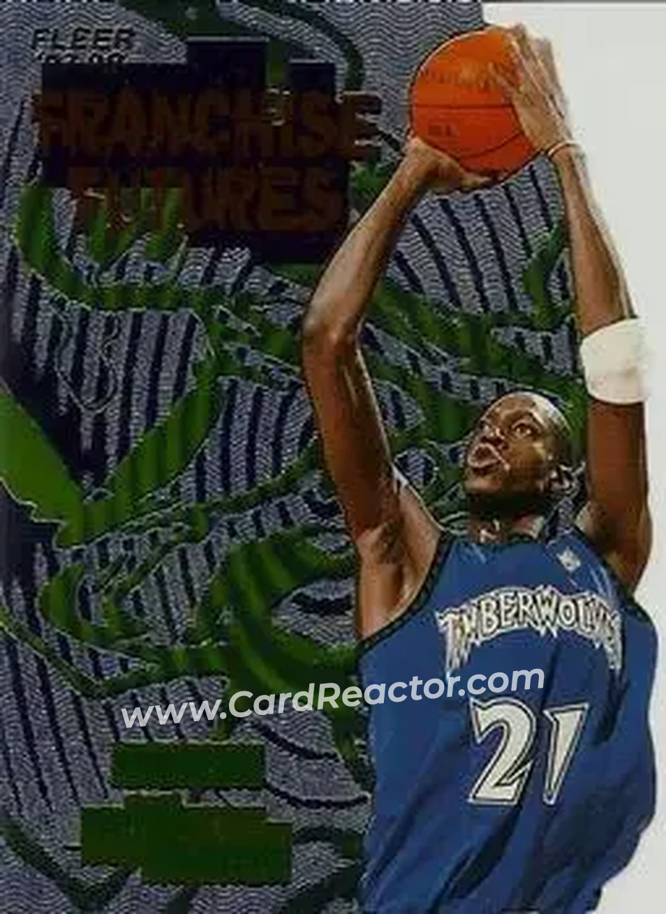 Front of Kevin Garnett